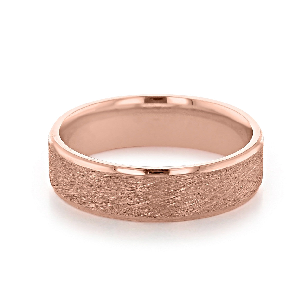 Scratch Finish Classic Men's Wedding Band 2 Scratch Finish Classic Men's Wedding Band 2