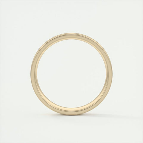 Satin-Finish Classic White Gold Men's Band 9 Satin-Finish Classic White Gold Men's Band 9