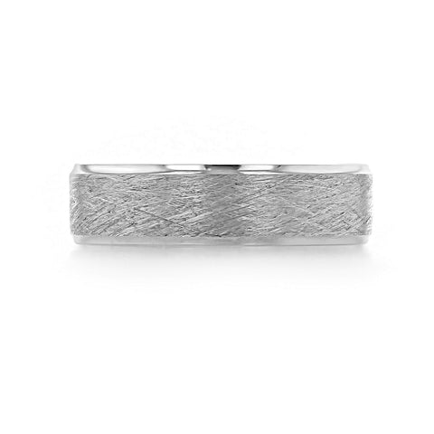 Scratch Finish Classic Men's Wedding Band 3 Scratch Finish Classic Men's Wedding Band 3