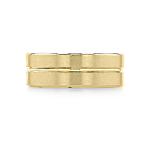 Men's Brushed Finish Classic Wedding Band 5 Men's Brushed Finish Classic Wedding Band 5
