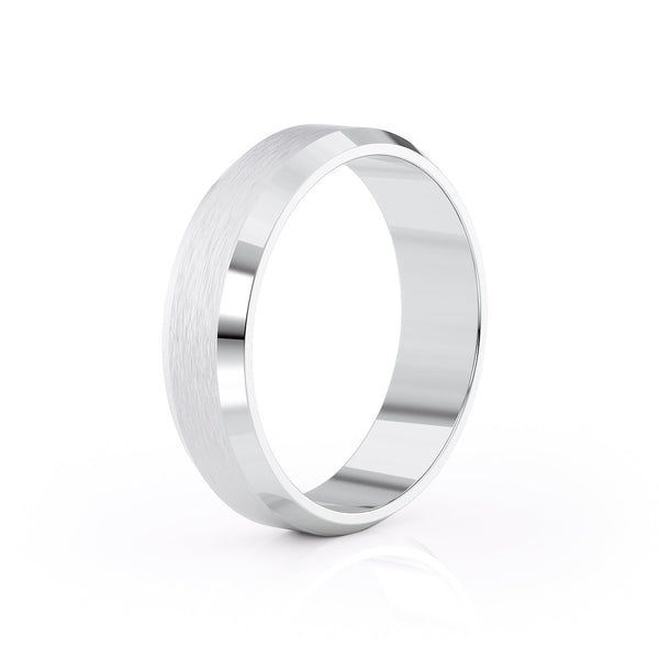Classic Brushed Finish Wedding Band For Men 10 Classic Brushed Finish Wedding Band For Men 10