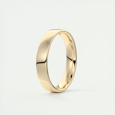 Polished Finish Regular White Gold Men's Band 11 Polished Finish Regular White Gold Men's Band 11