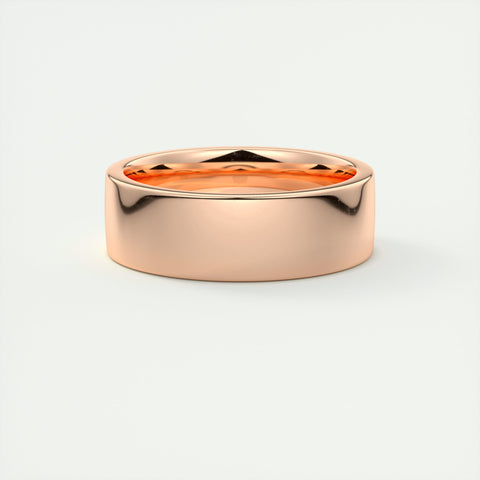 Polished Finish Classic Yellow Gold Men's Band 10 Polished Finish Classic Yellow Gold Men's Band 10