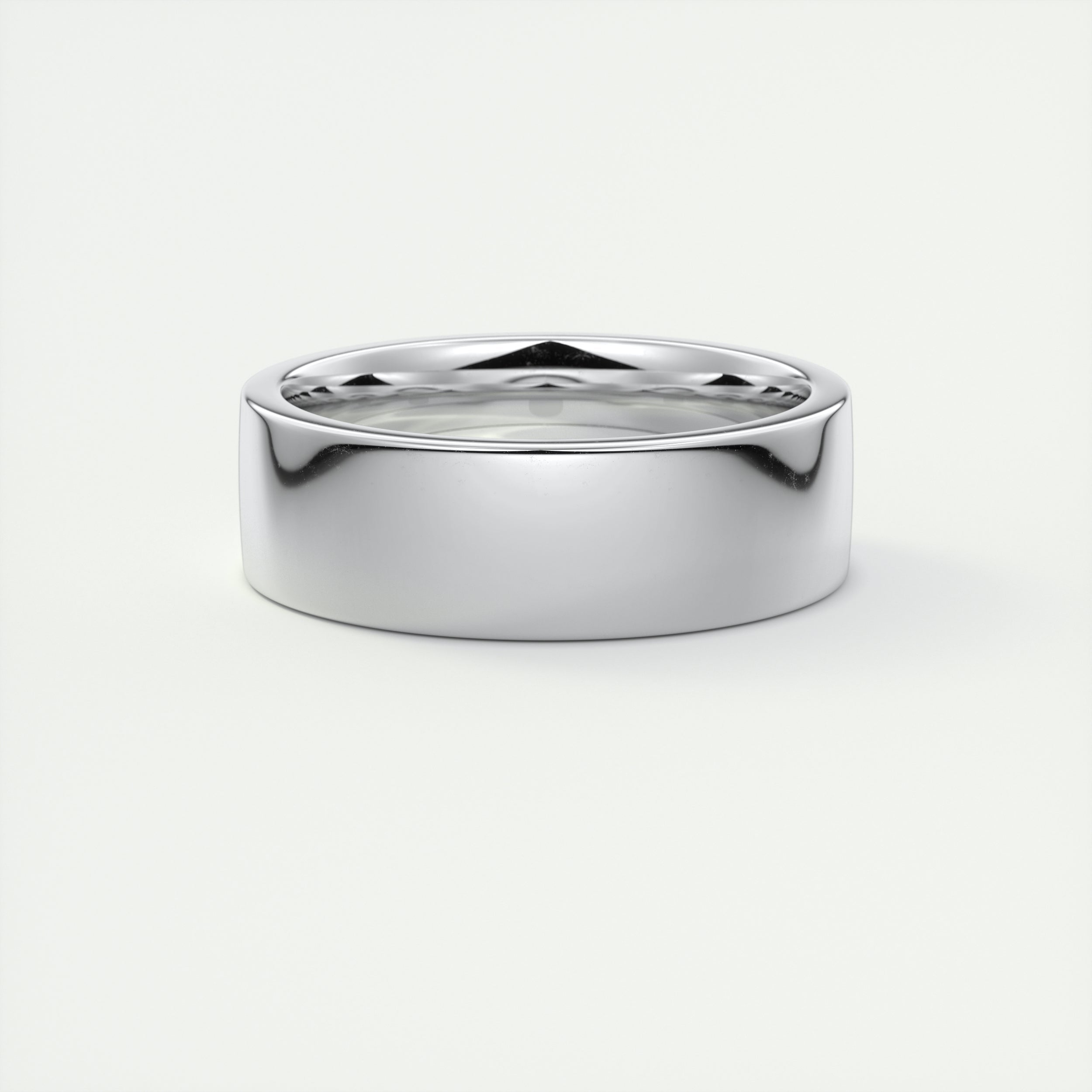 Polished Finish Classic Yellow Gold Men's Band 6 Polished Finish Classic Yellow Gold Men's Band 6