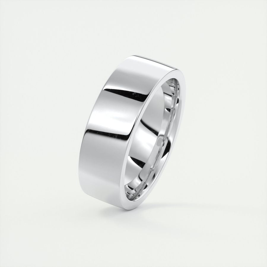 Polished Finish Classic Yellow Gold Men's Band 12 Polished Finish Classic Yellow Gold Men's Band 12