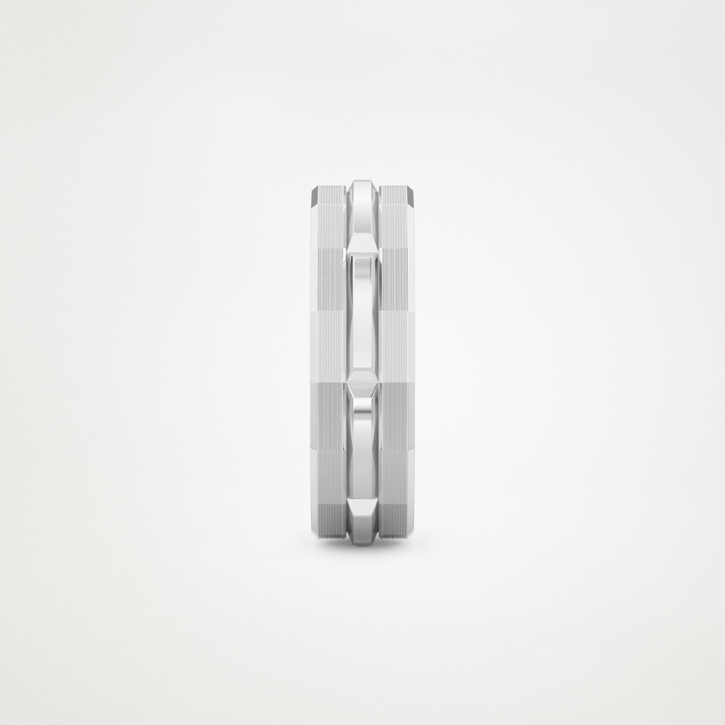 Triple Band Men's Wedding Band