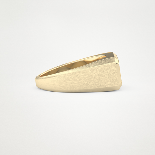 0.06 CT Round Lab Grown Diamond Men's Wedding Band