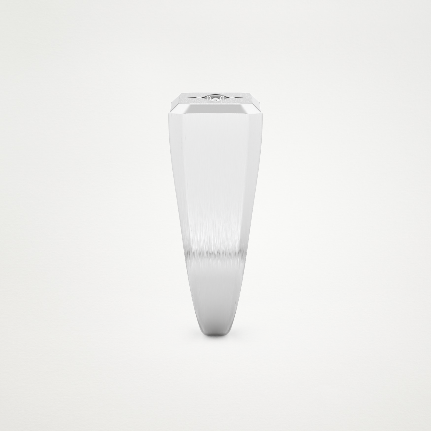 0.06 CT Round Lab Grown Diamond Men's Wedding Band