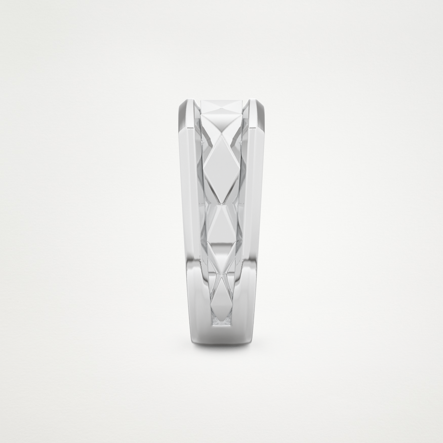 Flush Setting Men's Wedding Band