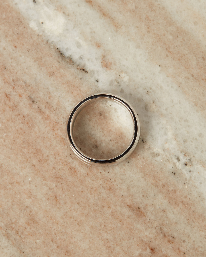 Polished Classic Wedding Band For Men 3 Polished Classic Wedding Band For Men 3