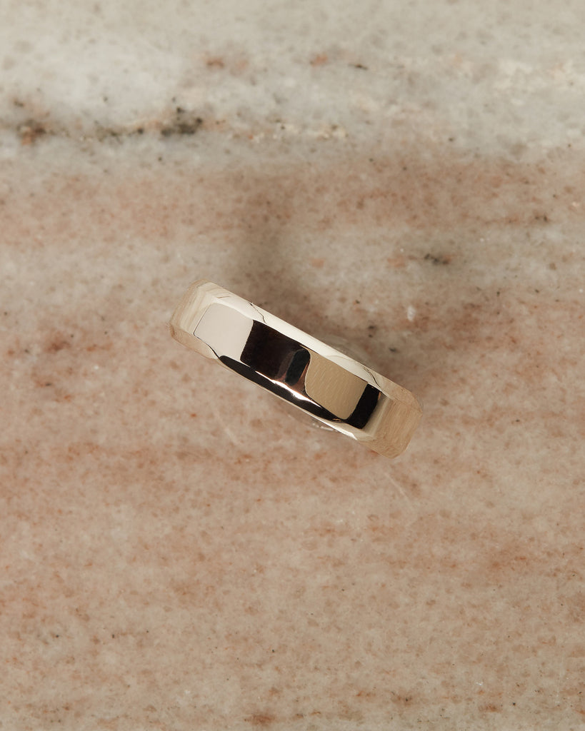 Polished Classic Wedding Band For Men 1 Polished Classic Wedding Band For Men 1
