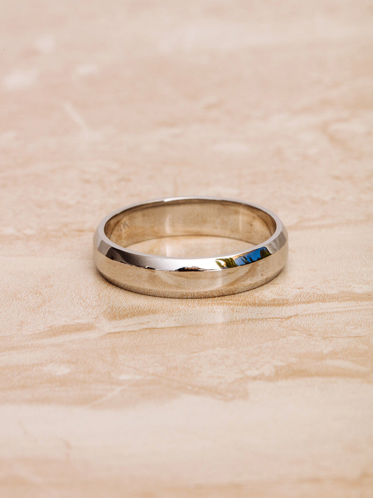 Polished Classic Wedding Band For Men 2 Polished Classic Wedding Band For Men 2
