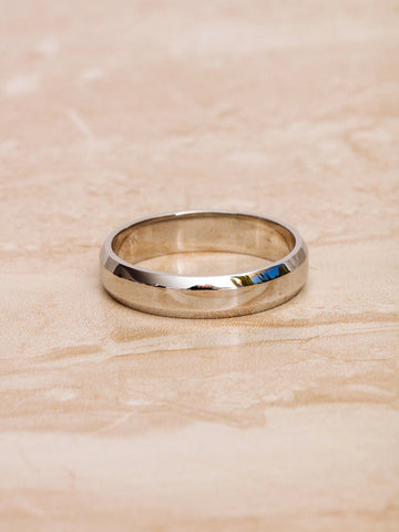 Polished Classic Wedding Band For Men 2 Polished Classic Wedding Band For Men 2