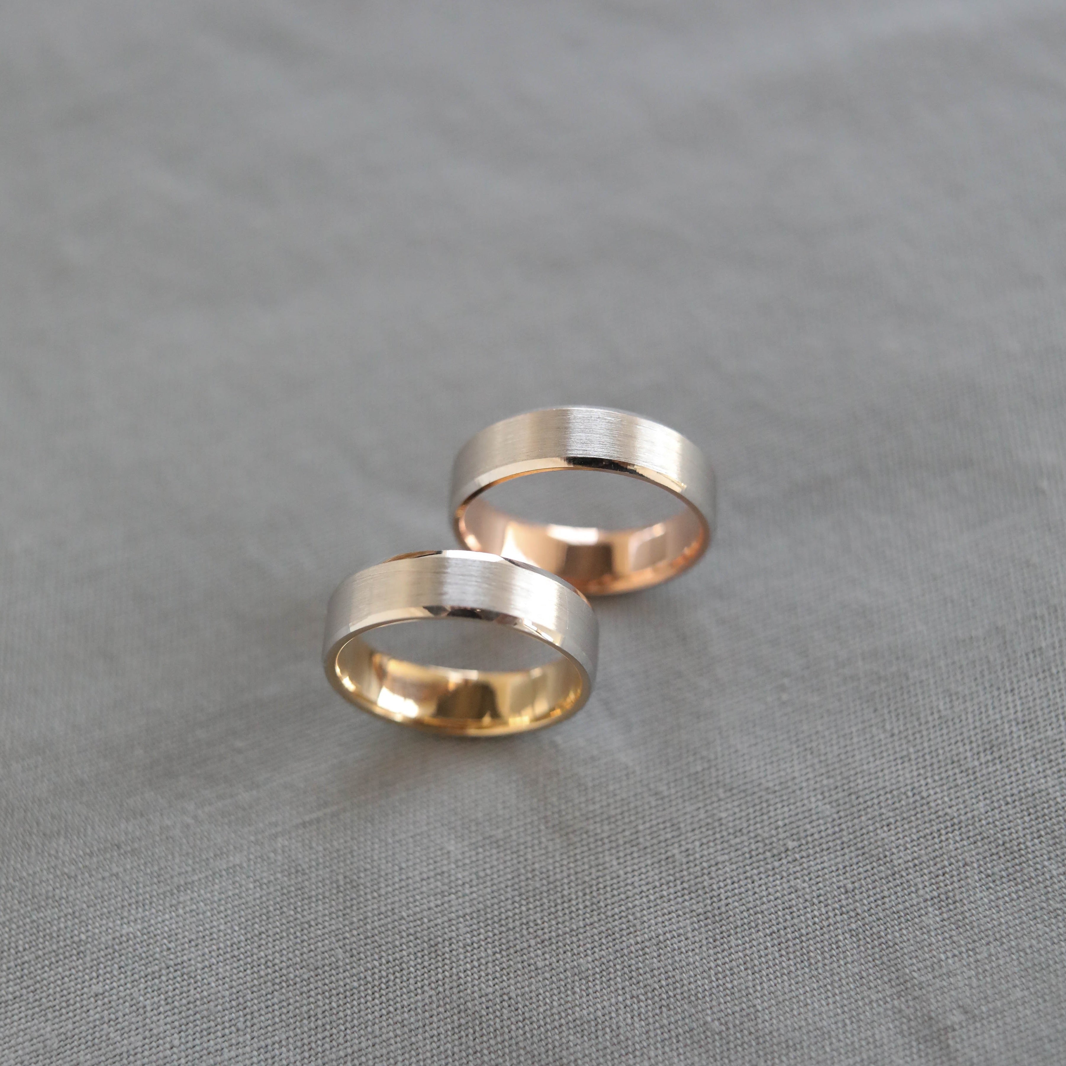 Satin-Finish Regular Yellow Gold Men's Band 5 Satin-Finish Regular Yellow Gold Men's Band 5