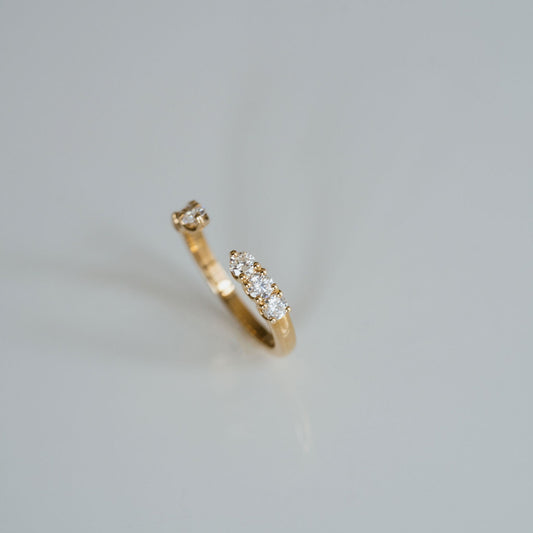 0.15 TCW Round Milgrain Lab Grown Diamond Wedding Band