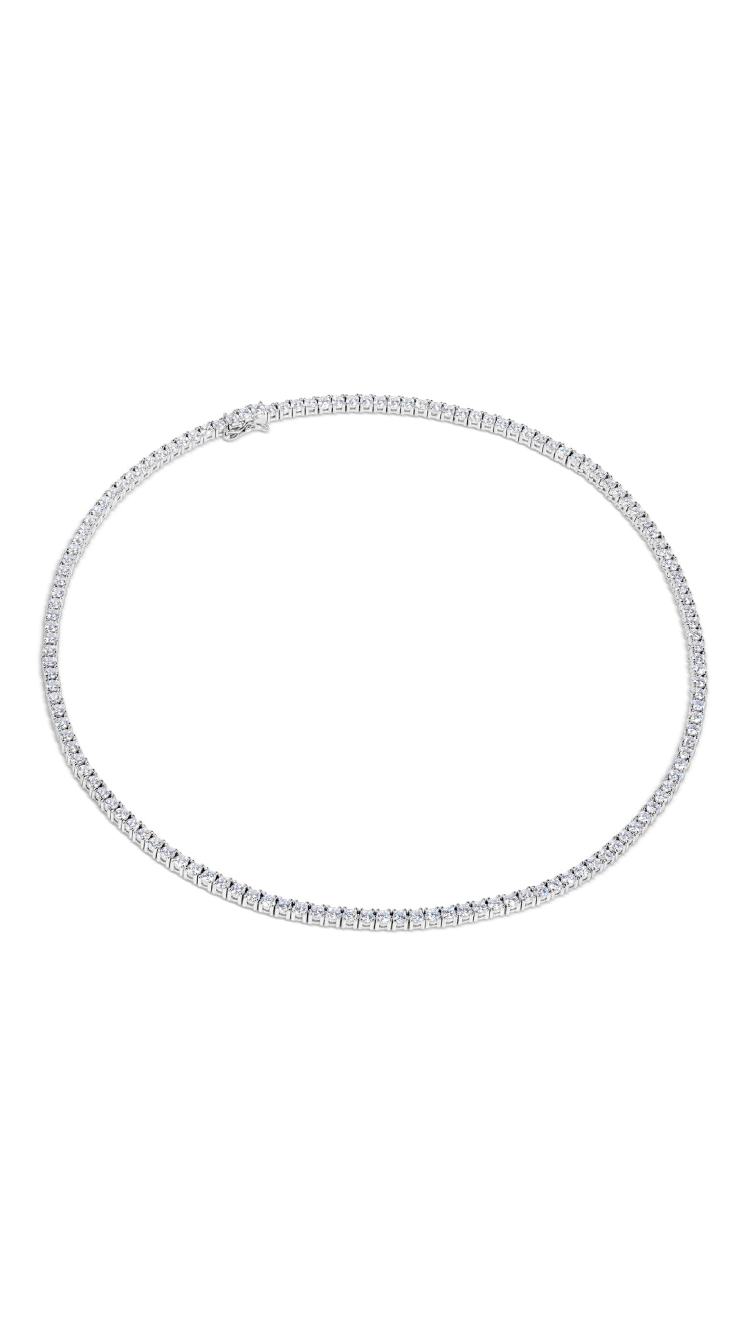 1.185 TCW Marquise Lab Grown Diamond Cluster Necklace