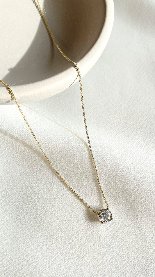 1.185 TCW Marquise Lab Grown Diamond Cluster Necklace