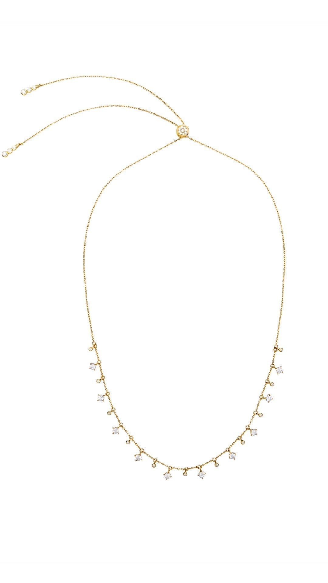 1.185 TCW Marquise Lab Grown Diamond Cluster Necklace