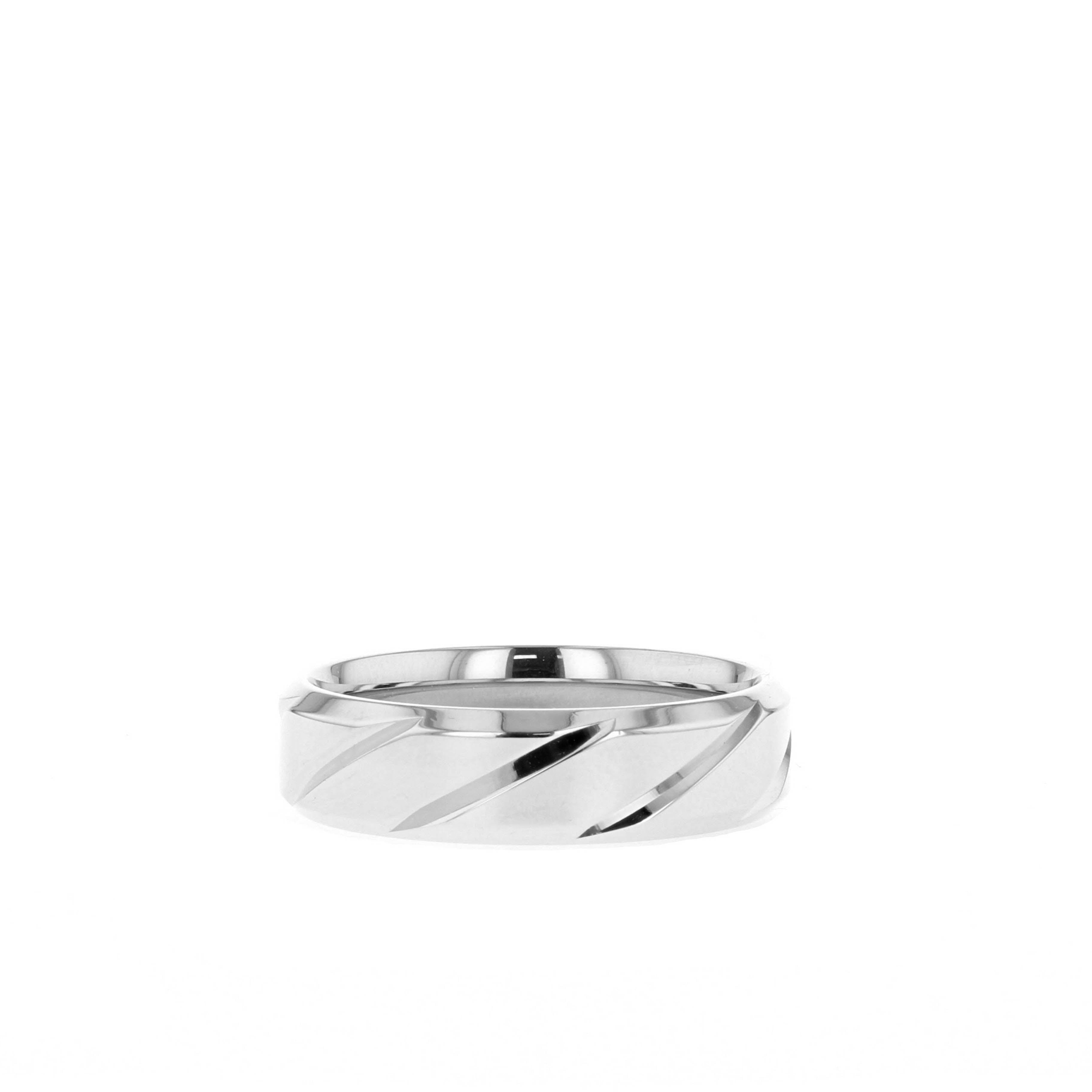 High-Polish Finish Regular Men's Band 6 High-Polish Finish Regular Men's Band 6