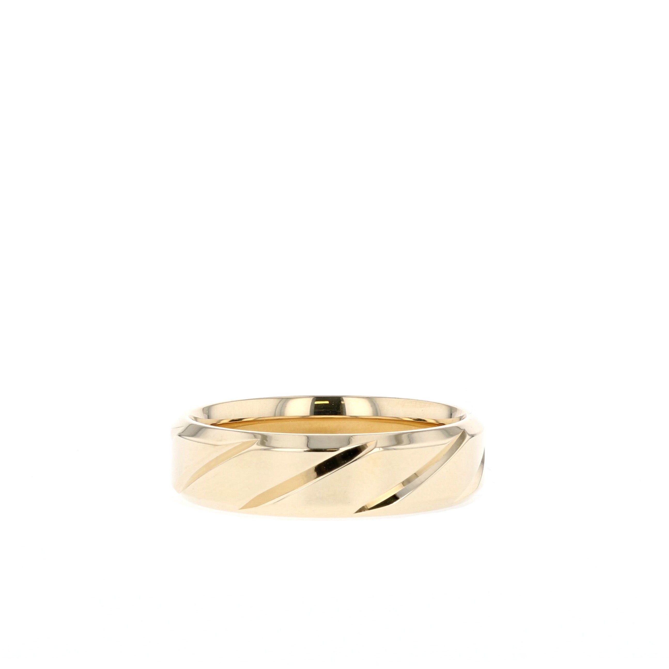 High-Polish Finish Regular Men's Band 14 High-Polish Finish Regular Men's Band 14