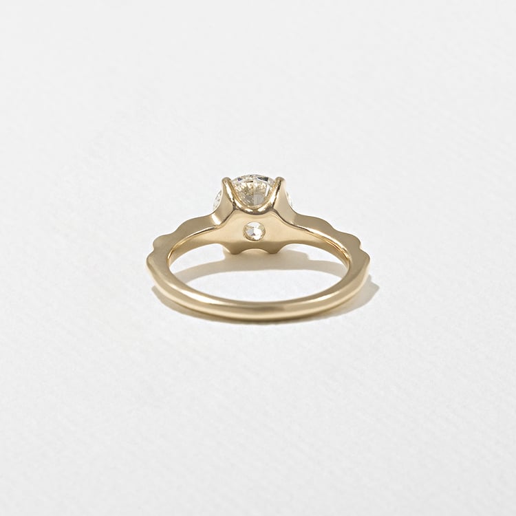 1.81 CT Round Solitaire Lab Grown Diamond Engagement Ring