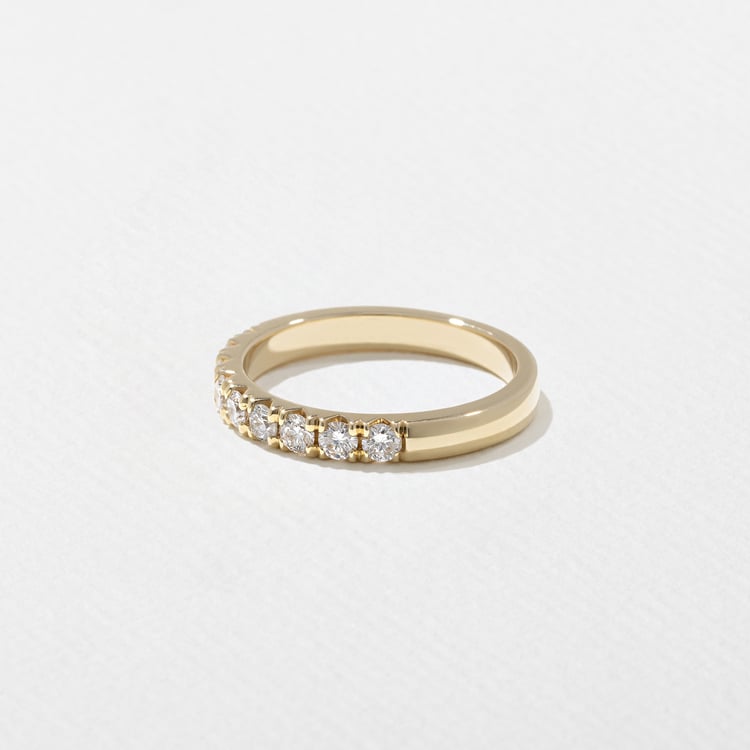 0.45 TCW Round Eternity Lab Grown Diamond Wedding Band