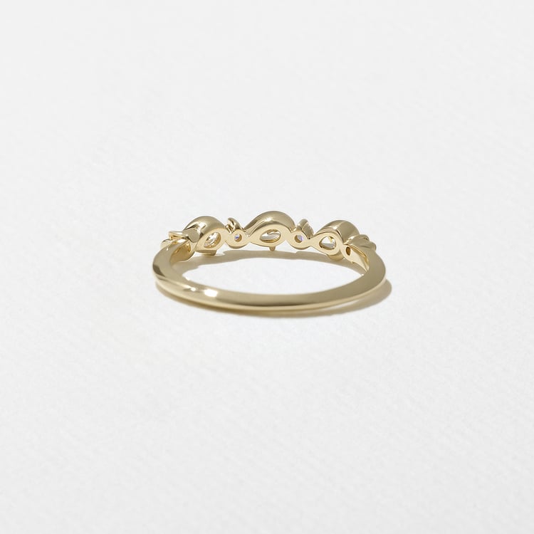 0.30 TCW Round Eternity Lab Grown Diamond Wedding Band