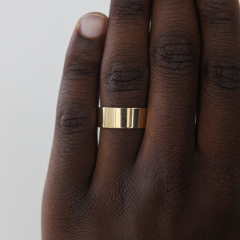 Satin-Finish Classic Yellow Gold Men's Band 11 Satin-Finish Classic Yellow Gold Men's Band 11