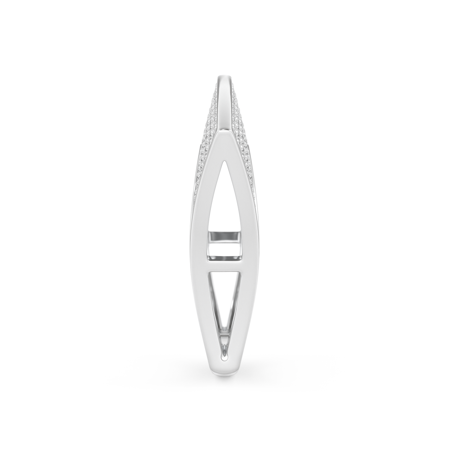 Half Eternity Wedding Band with 1.75 CT Round Cut Moissanite – Yellow, White, or Rose Gold