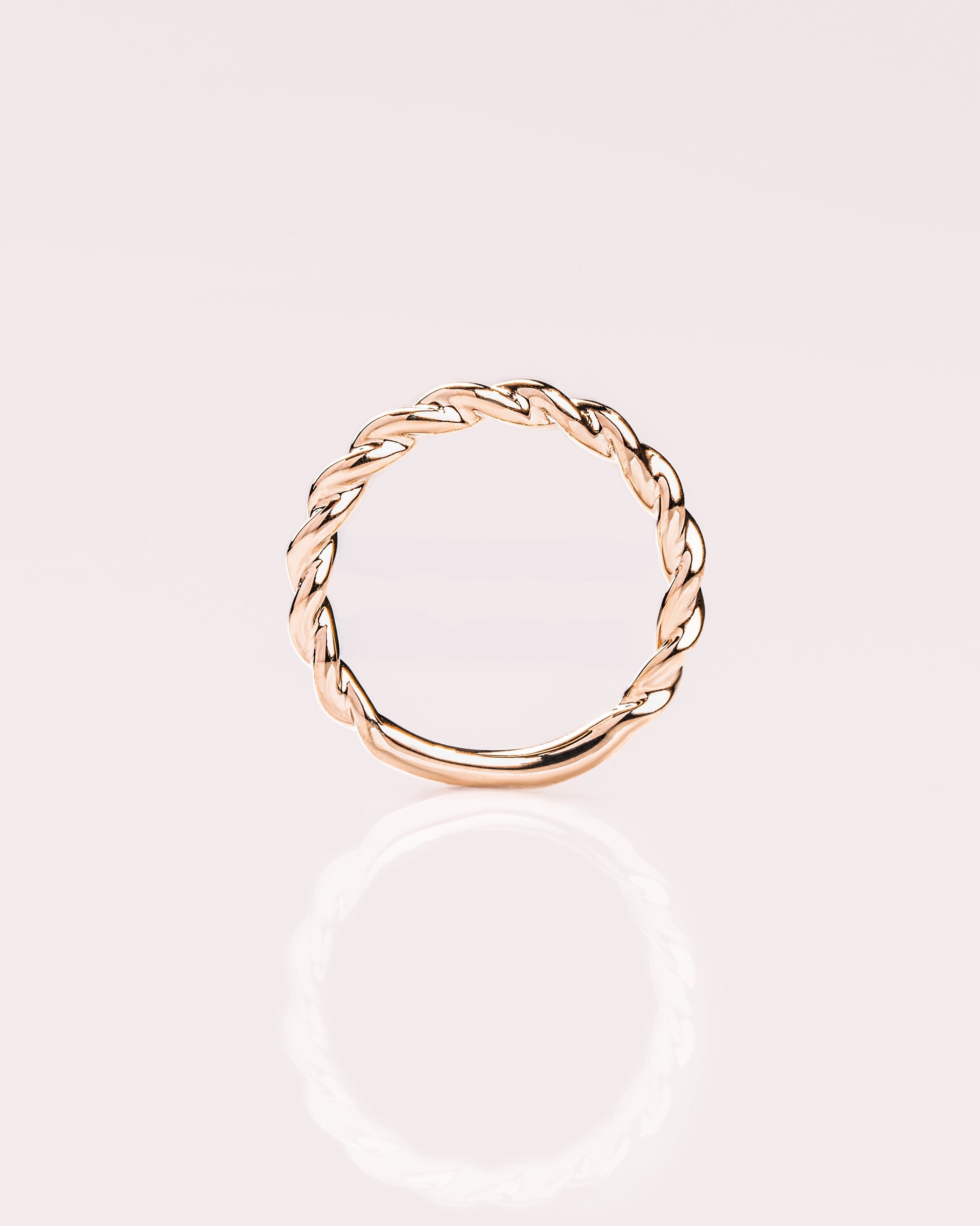 Classic Twisted Gold Wedding Band 4