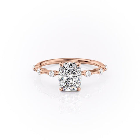 2.0 CT Elongated Cushion Cut Solitaire Dainty Style Moissanite Engagement Ring 10 2.0 CT Elongated Cushion Cut Solitaire Dainty Style Moissanite Engagement Ring 10