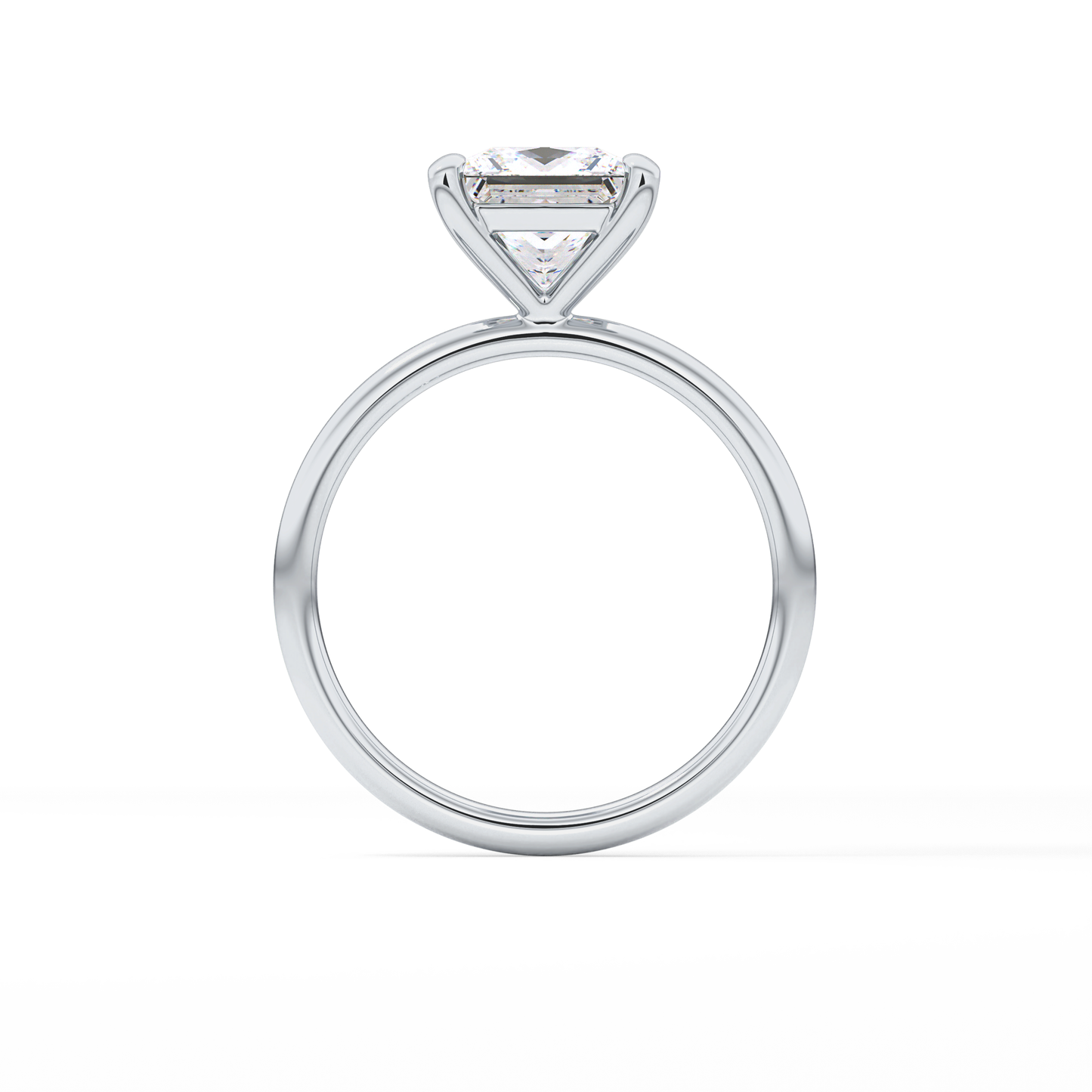 Princess Solitaire Lab Grown Diamond Engagement Ring