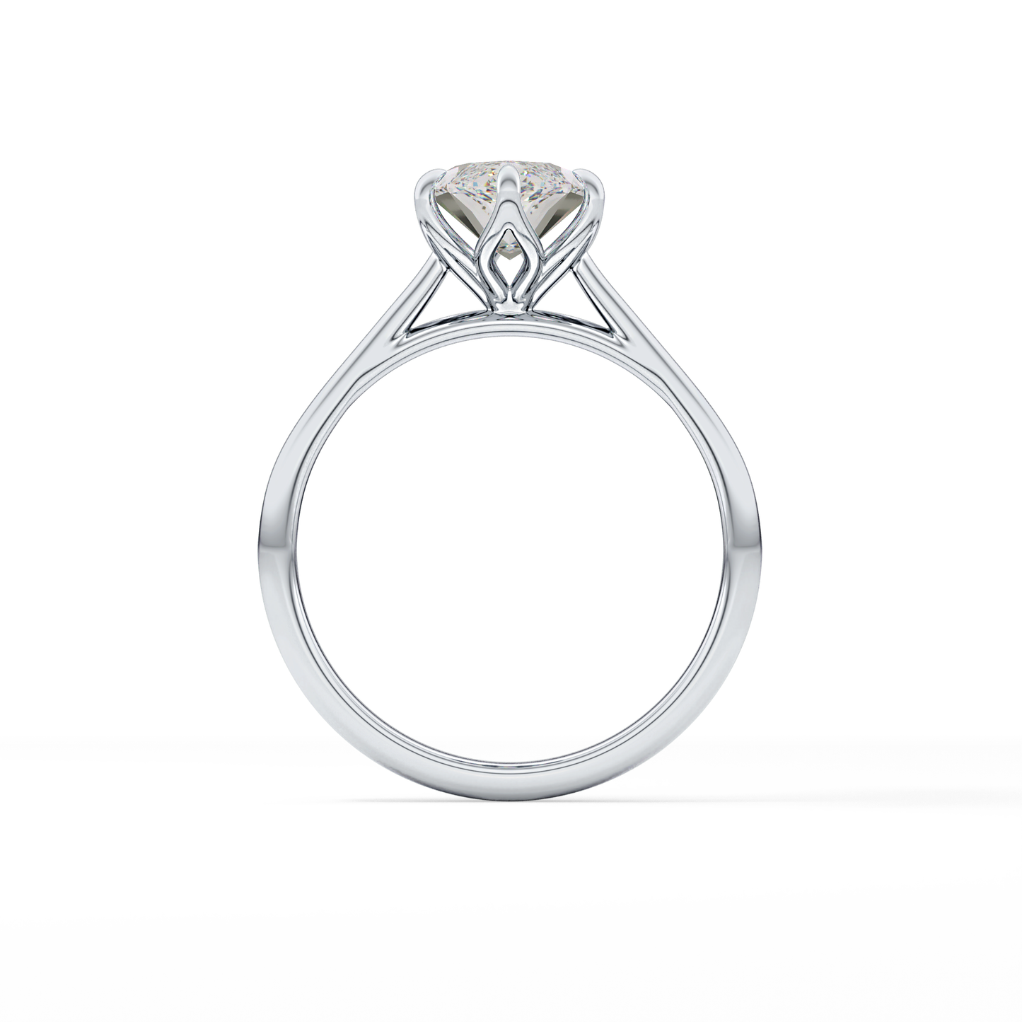 Marquise Solitaire Lab Grown Engagement Ring