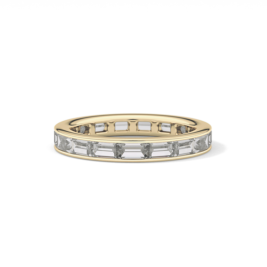 1.87 TCW Baguette Lab Grown Diamond Wedding Band