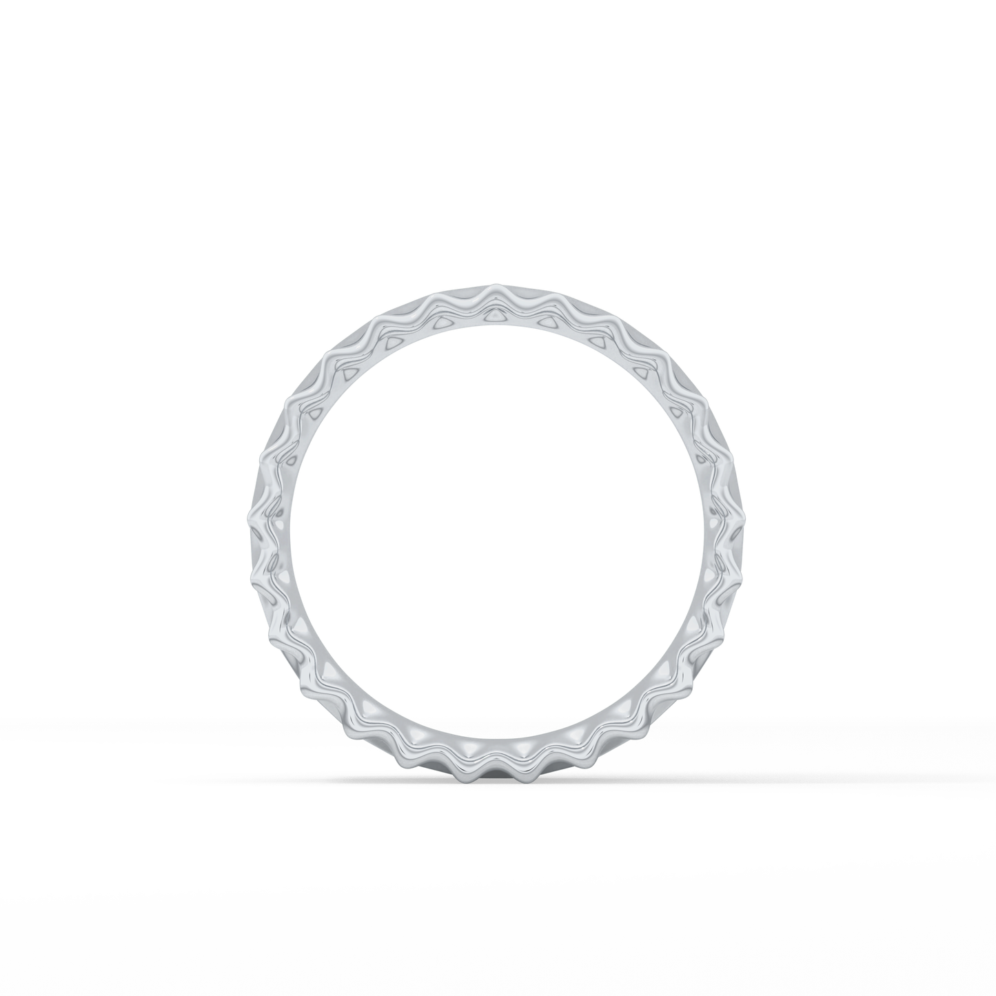 Classic Textured Wedding Band