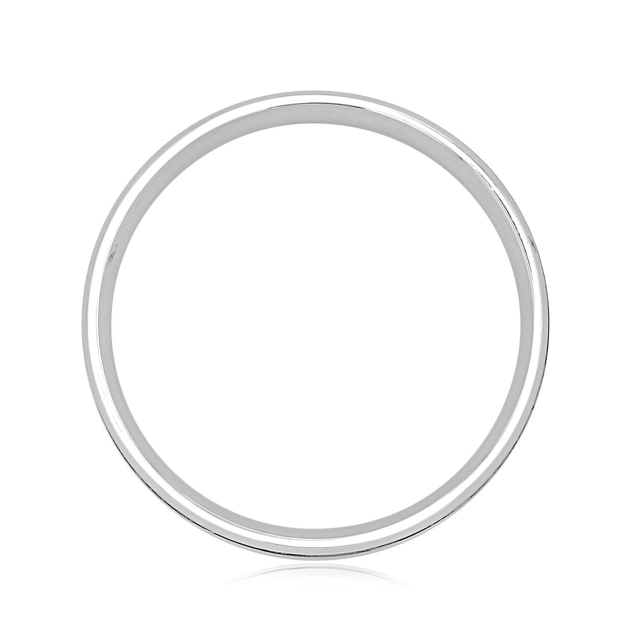 Milgrain Brushed Polish Men's Wedding Band 3 Milgrain Brushed Polish Men's Wedding Band 3