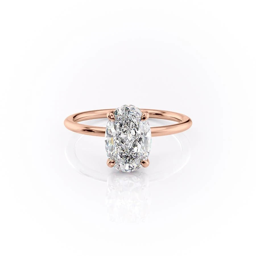 2.72 CT Oval Cut Solitaire Style Moissanite Engagement Ring 12 2.72 CT Oval Cut Solitaire Style Moissanite Engagement Ring 12