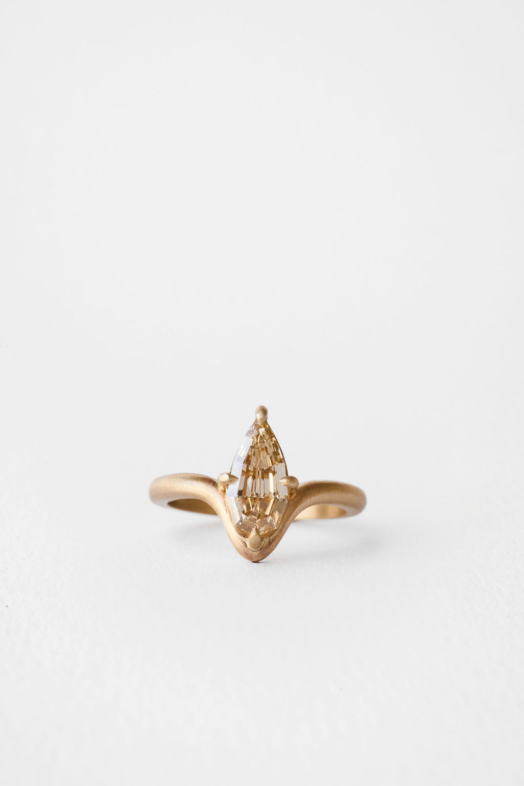 1.28 CT Marquise Solitaire Lab Grown Diamond Engagement Ring