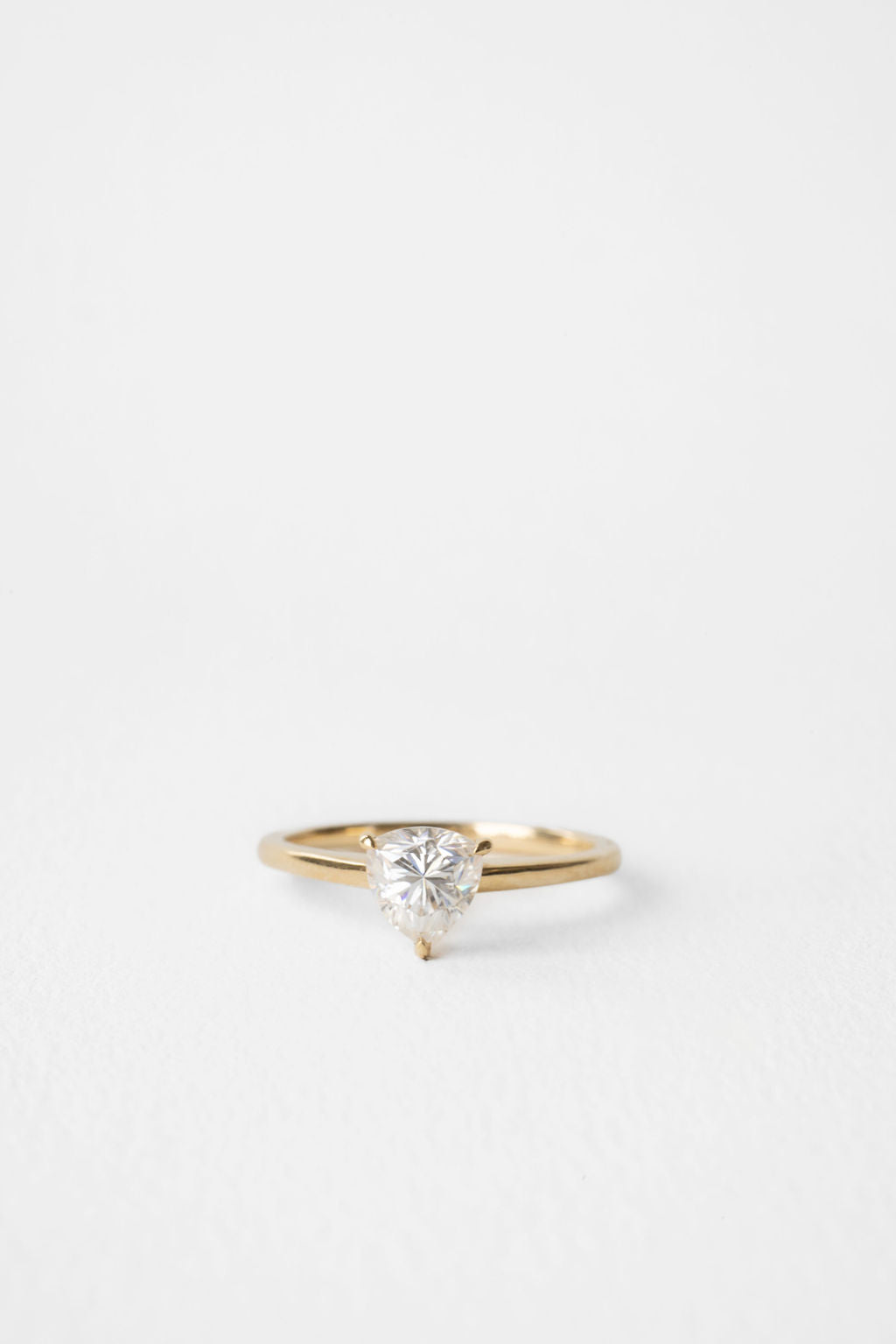 0.75 CT Trillion Solitaire Lab Grown Diamond Engagement Ring