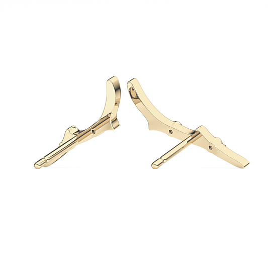 0.4 TCW Round Lab Grown Diamond Stud Earrings
