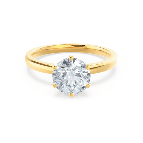 1.50 CT Round Shaped Moissanite Solitaire Engagement Ring 3 1.50 CT Round Shaped Moissanite Solitaire Engagement Ring 3