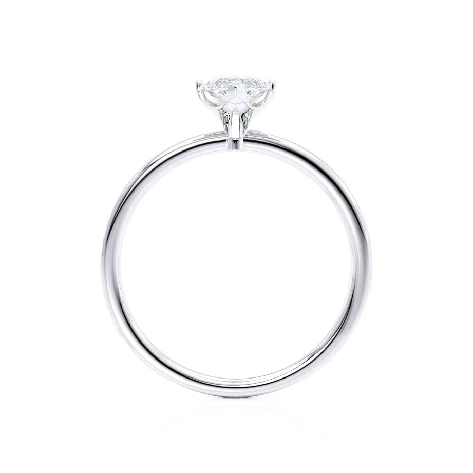 Marquise Solitaire Lab Grown Diamond Engagement Ring