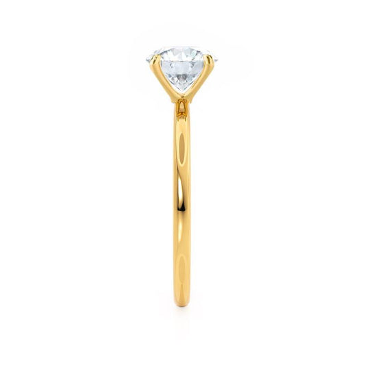 1.20 CT Radiant Shaped Moissanite Solitaire Style Engagement Ring 2