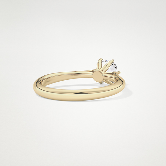 Cushion Solitaire Lab Grown Diamond Engagement Ring