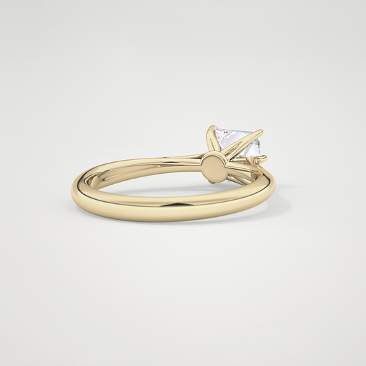 Princess Solitaire Lab Grown Diamond Engagement Ring