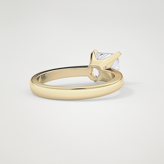 Princess Solitaire Lab Grown Diamond Engagement Ring