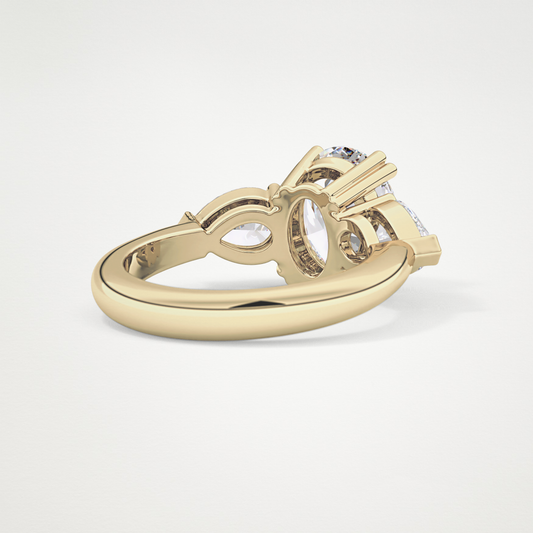 Princess Solitaire Lab Grown Diamond Engagement Ring