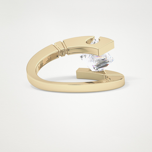 Princess Solitaire Lab Grown Diamond Engagement Ring