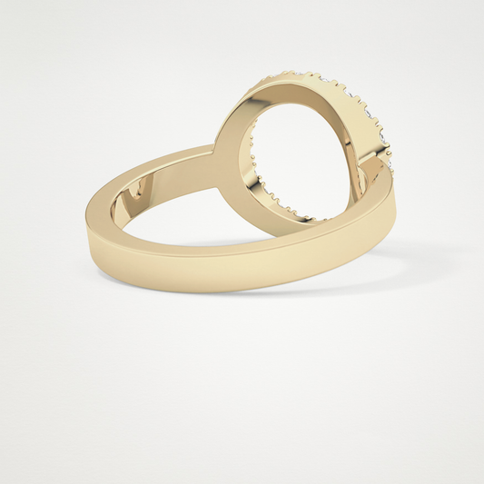 0.37 TCW Round Lab Grown Diamond Wedding Band