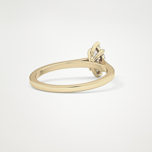Marquise Solitaire Lab Grown Diamond Engagement Ring